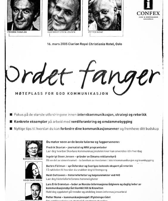 Ordet fanger 2002